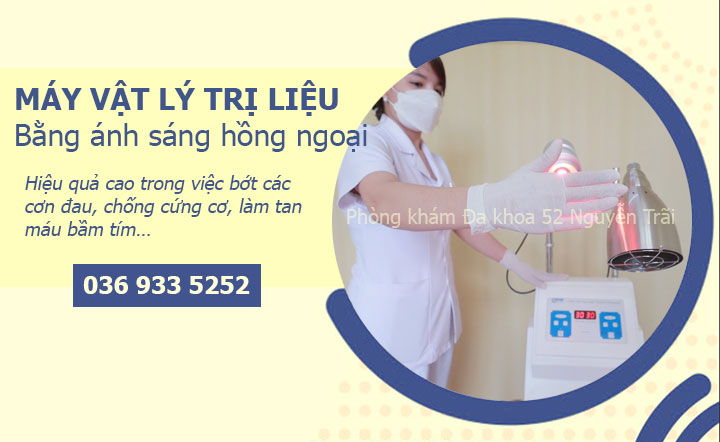 Máy vật lý trị liệu bằng ánh sáng hồng ngoại: Hiệu quả cao trong việc bớt các cơn đau, chống cứng cơ, làm tan máu bầm tím…