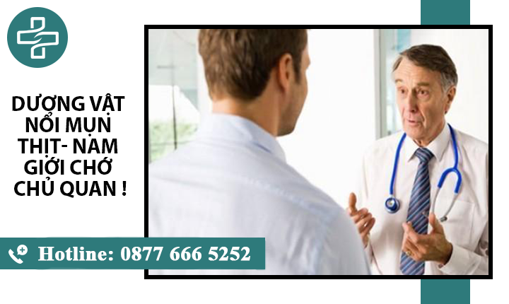 Dương vật nổi mụn thịt – nam giới chớ chủ quan!